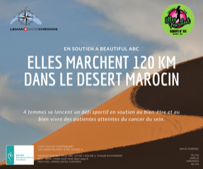 elles marchent 120km dans le desert marocain 2023